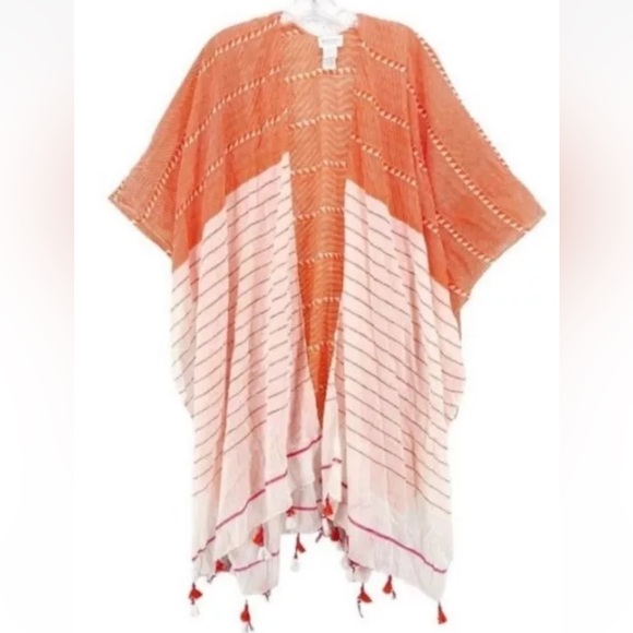 Mer Sea 100% Cotton Tassel Wrap Shawl with Carry Bag Beach Boho Travel Hippie - Picture 4 of 9